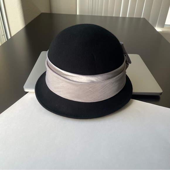 EE British Wool Hat Narrow Brim Elegant Wild Wool Hat Autumn And Winter - Picture 8 of 11